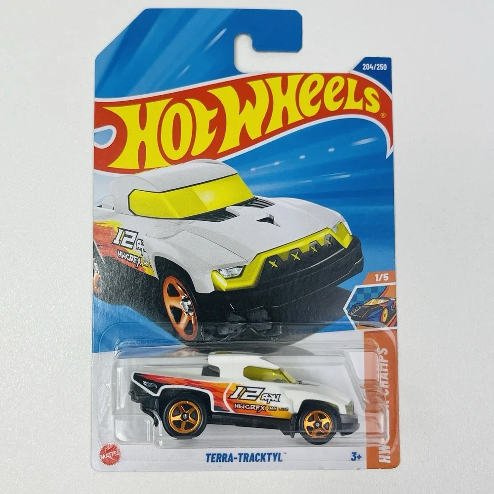 Hot Wheels Terra Tracktyl White Mattel 204/250 2025 HW Track Champs
